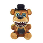 1pc FNAF Plush Toys Freddy Bear Foxy Chica Clown Bonnie Soft Stuffed Animals Peluche Toy Doll for Kids  Christmas Gifts