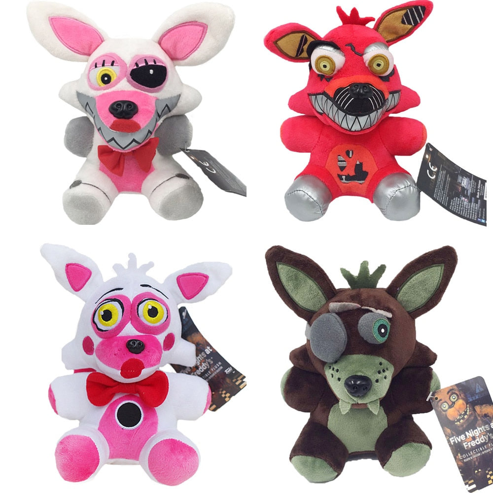 18CM FNAF Plush Toys Doll Kawaii Freddys Animal Foxy Bonnie Bear Chica Stuffed Plush Toy Animal Stuffed Plush Toys Gift For Kids