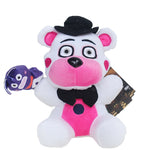 1pc FNAF Plush Toys Freddy Bear Foxy Chica Clown Bonnie Soft Stuffed Animals Peluche Toy Doll for Kids  Christmas Gifts