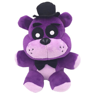 1pc FNAF Plush Toys Freddy Bear Foxy Chica Clown Bonnie Soft Stuffed Animals Peluche Toy Doll for Kids  Christmas Gifts