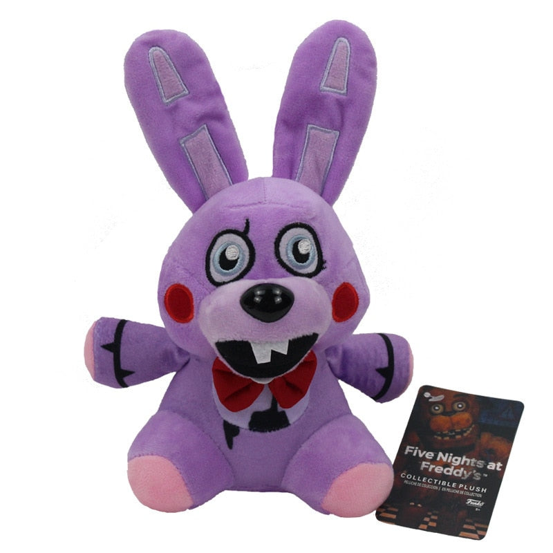 New FNAF Plush Toys Kawaii Freddys Animal Foxy Bonnie Bear Ribbit  Stuffed Plush Toys In Stock Plush Birthday Gift for Kids