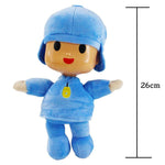 2021 New Plush 6Pcs Doll Toy Little P Youyou Pocoyo Plush Barto Duck Puppy Lula Ellie Elephant Doll Plush Toy Room Decoration