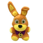 1pc FNAF Plush Toys Freddy Bear Foxy Chica Clown Bonnie Soft Stuffed Animals Peluche Toy Doll for Kids  Christmas Gifts