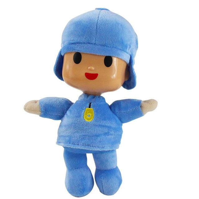 2021 New Plush 6Pcs Doll Toy Little P Youyou Pocoyo Plush Barto Duck Puppy Lula Ellie Elephant Doll Plush Toy Room Decoration