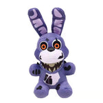 1pc FNAF Plush Toys Freddy Bear Foxy Chica Clown Bonnie Soft Stuffed Animals Peluche Toy Doll for Kids  Christmas Gifts