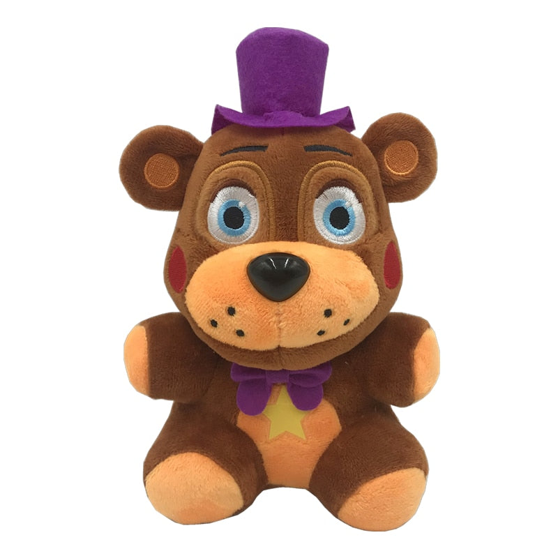 New FNAF Plush Toys Kawaii Freddys Animal Foxy Bonnie Bear Ribbit  Stuffed Plush Toys In Stock Plush Birthday Gift for Kids