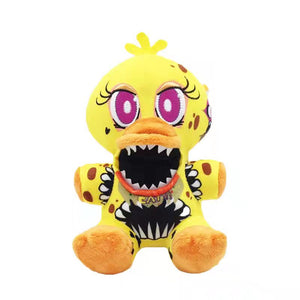 1pc FNAF Plush Toys Freddy Bear Foxy Chica Clown Bonnie Soft Stuffed Animals Peluche Toy Doll for Kids  Christmas Gifts