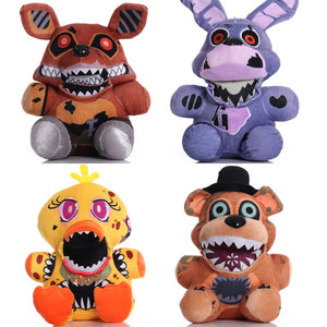 New FNAF Plush Toys Kawaii Freddys Animal Foxy Bonnie Bear Ribbit  Stuffed Plush Toys In Stock Plush Birthday Gift for Kids